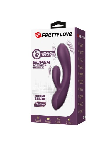 PRETTY LOVE - ROSOLYN WIEDERAUFLADBARER HASENVIBRATOR MIT 10 FUNKTIONEN