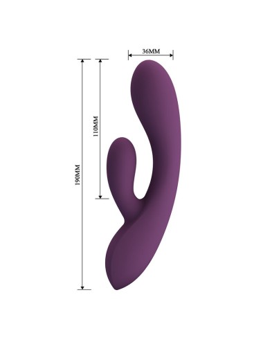 PRETTY LOVE - ROSOLYN WIEDERAUFLADBARER HASENVIBRATOR MIT 10 FUNKTIONEN