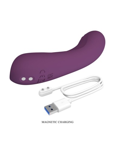 PRETTY LOVE - LLOYDE WIEDERAUFLADBARER VIBRATOR MIT 10 FUNKTIONEN, LILA
