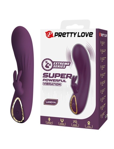 PRETTY LOVE - LANDYN WIEDERAUFLADBARER HASENVIBRATOR MIT 10 FUNKTIONEN