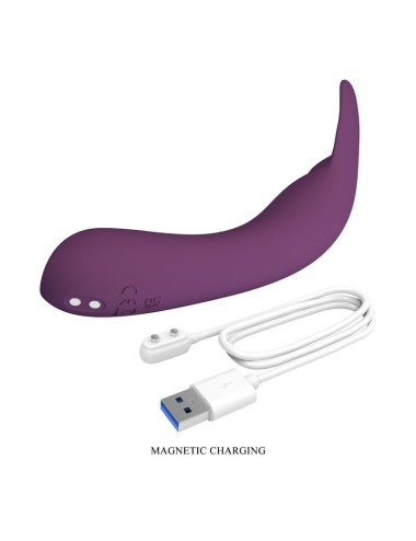 PRETTY LOVE - KENYELL WIEDERAUFLADBARER VIBRATOR MIT 10 FUNKTIONEN, LILA