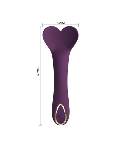 PRETTY LOVE - KENYELL WIEDERAUFLADBARER VIBRATOR MIT 10 FUNKTIONEN, LILA