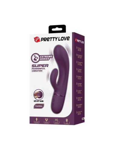 PRETTY LOVE - MARGIE WIEDERAUFLADBARER HASENVIBRATOR MIT 10 FUNKTIONEN