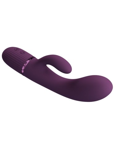 PRETTY LOVE - MARGIE WIEDERAUFLADBARER HASENVIBRATOR MIT 10 FUNKTIONEN, LILA