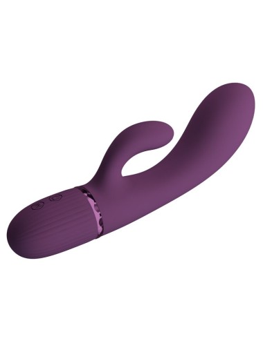 PRETTY LOVE - MARGIE WIEDERAUFLADBARER HASENVIBRATOR MIT 10 FUNKTIONEN, LILA