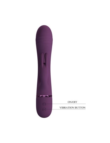PRETTY LOVE - ROCCO WIEDERAUFLADBARER HASENVIBRATOR MIT 10 FUNKTIONEN