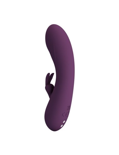 PRETTY LOVE - HARPER WIEDERAUFLADBARER HASENVIBRATOR MIT 10 FUNKTIONEN, LILA