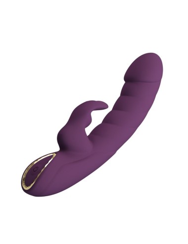 PRETTY LOVE - HARPER WIEDERAUFLADBARER HASENVIBRATOR MIT 10 FUNKTIONEN, LILA