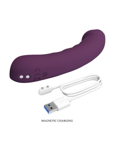 PRETTY LOVE - AMARA WIEDERAUFLADBARER VIBRATOR MIT 10 FUNKTIONEN, LILA