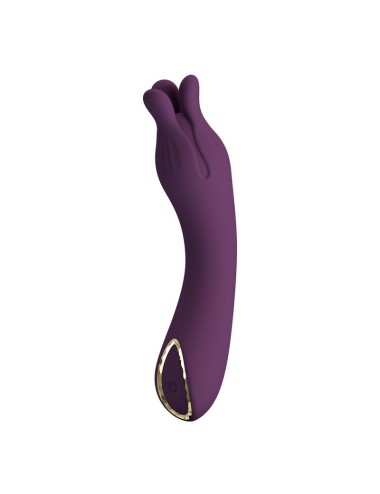 PRETTY LOVE - LUNAO WIEDERAUFLADBARER VIBRATOR MIT 10 FUNKTIONEN, LILA