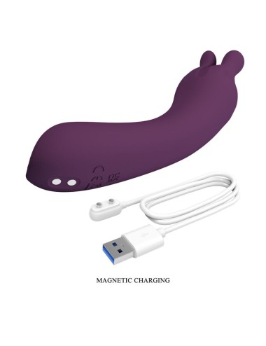 PRETTY LOVE - LUNAO WIEDERAUFLADBARER VIBRATOR MIT 10 FUNKTIONEN, LILA