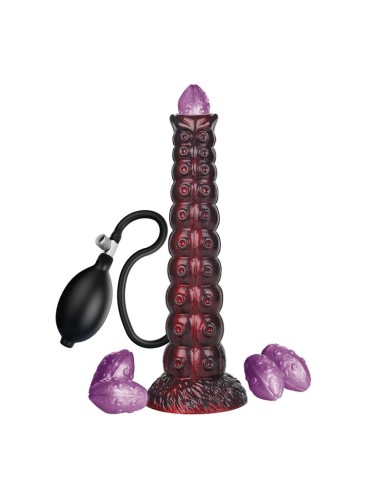 POWER MONSTERS - VOIDCLAW BRUTE ZWEIFARBIGER AUFBLASBARER FANTASIE-SILIKONDILDO 29 CM Ø 5