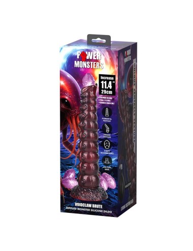 POWER MONSTERS - VOIDCLAW BRUTE ZWEIFARBIGER AUFBLASBARER FANTASIE-SILIKONDILDO 29 CM Ø 5
