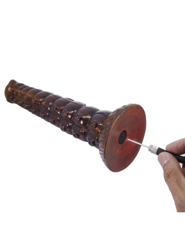 POWER MONSTERS - VOIDCLAW BRUTE ZWEIFARBIGER AUFBLASBARER FANTASIE-SILIKONDILDO 29 CM Ø 5,7 CM