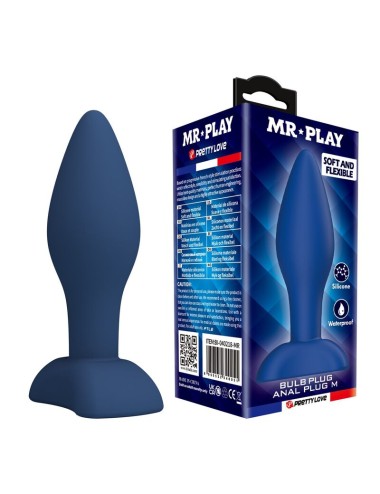 MR PLAY - KONISCHER SILIKON-ANALPLUG