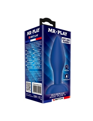 MR PLAY - KONISCHER SILIKON-ANALPLUG