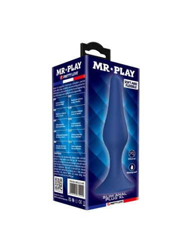 MR PLAY - KONISCHER SILIKON-ANALPLUG