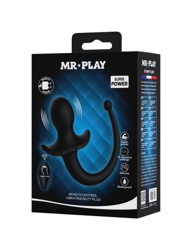 MR PLAY – KABELLOSER ANAL- UND PERINEUM-VIBRATOR MIT FERNBEDIENUNG
