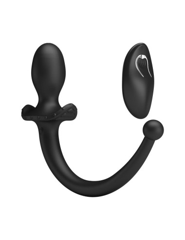 MR PLAY – KABELLOSER ANAL- UND PERINEUM-VIBRATOR MIT FERNBEDIENUNG, SCHWARZ