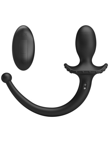 MR PLAY – KABELLOSER ANAL- UND PERINEUM-VIBRATOR MIT FERNBEDIENUNG, SCHWARZ