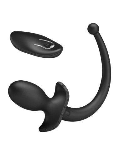 MR PLAY – KABELLOSER ANAL- UND PERINEUM-VIBRATOR MIT FERNBEDIENUNG, SCHWARZ