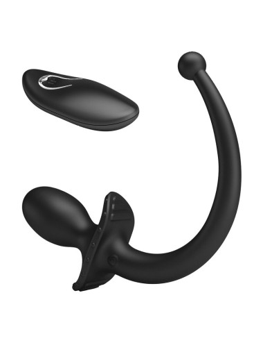 MR PLAY – KABELLOSER ANAL- UND PERINEUM-VIBRATOR MIT FERNBEDIENUNG, SCHWARZ