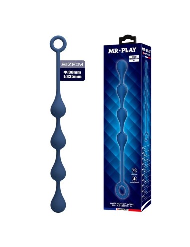 MR PLAY – BLAUE SILIKON-ANALPOLSTER