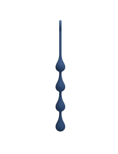 MR PLAY – BLAUE SILIKON-ANALPOLSTER, GRÖSSE M, 33 CM