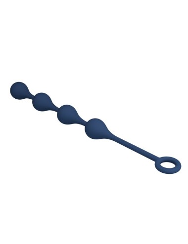 MR PLAY – BLAUE SILIKON-ANALPOLSTER, GRÖSSE M, 33 CM