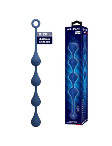 MR PLAY – BLAUE SILIKON-ANALPOLSTER