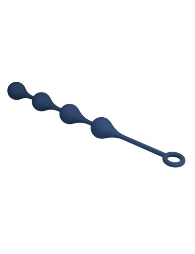 MR PLAY – BLAUE SILIKON-ANALPOLSTER, GRÖSSE L (42,6 CM)
