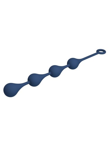 MR PLAY – BLAUE SILIKON-ANALPOLSTER, GRÖSSE L (42,6 CM)