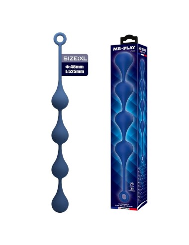 MR PLAY – BLAUE SILIKON-ANALPOLSTER