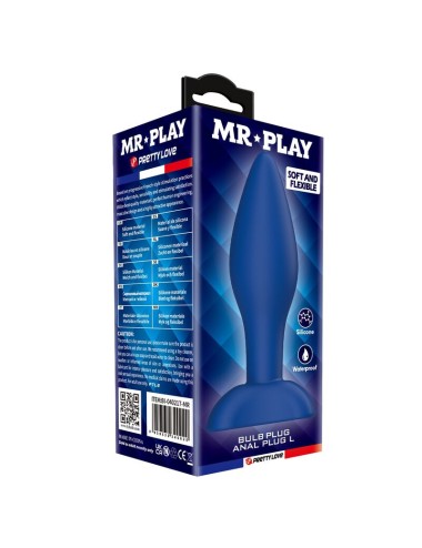 MR PLAY - KONISCHER SILIKON-ANALPLUG