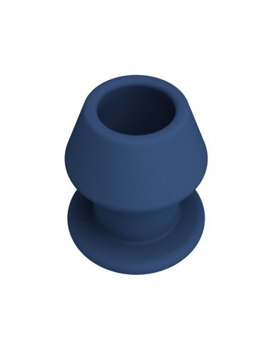 MR PLAY - JACK BLAUER SILIKON-HOLZ-ANALPLUG GRÖSSE S