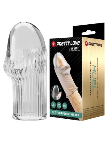 PRETTY LOVE – HUEL PENISHÜLLE: FÜR EINEN DICKEREN PENIS (TRANSPARENT)
