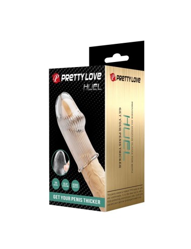 PRETTY LOVE – HUEL PENISHÜLLE: FÜR EINEN DICKEREN PENIS (TRANSPARENT)