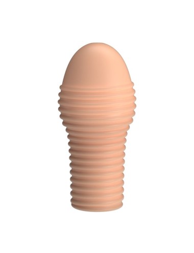 PRETTY LOVE – HEISSER PENISSÄRMEL FÜR EINEN DICKEREN PENIS IN NATÜRLICHER FARBE