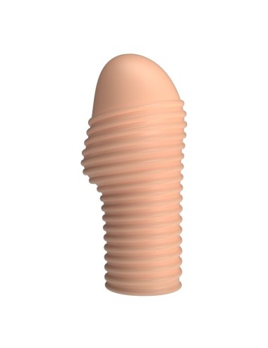 PRETTY LOVE – HEISSER PENISSÄRMEL FÜR EINEN DICKEREN PENIS IN NATÜRLICHER FARBE