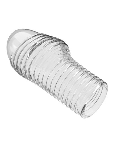 PRETTY LOVE – HEISSER PENISSÄRMEL FÜR EINEN DICKEREN PENIS (TRANSPARENT)