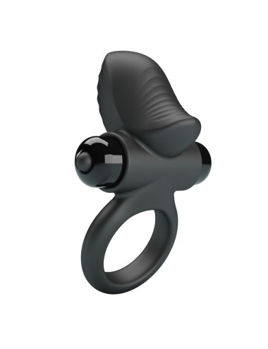 PRETTY LOVE - ADRIEN VIBRIERENDER PENISRING MIT 10 FUNKTIONEN, SCHWARZ