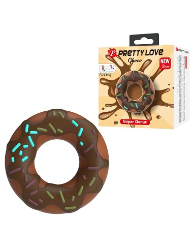 PRETTY LOVE - SUPER DONUT PENISRING BRAUN