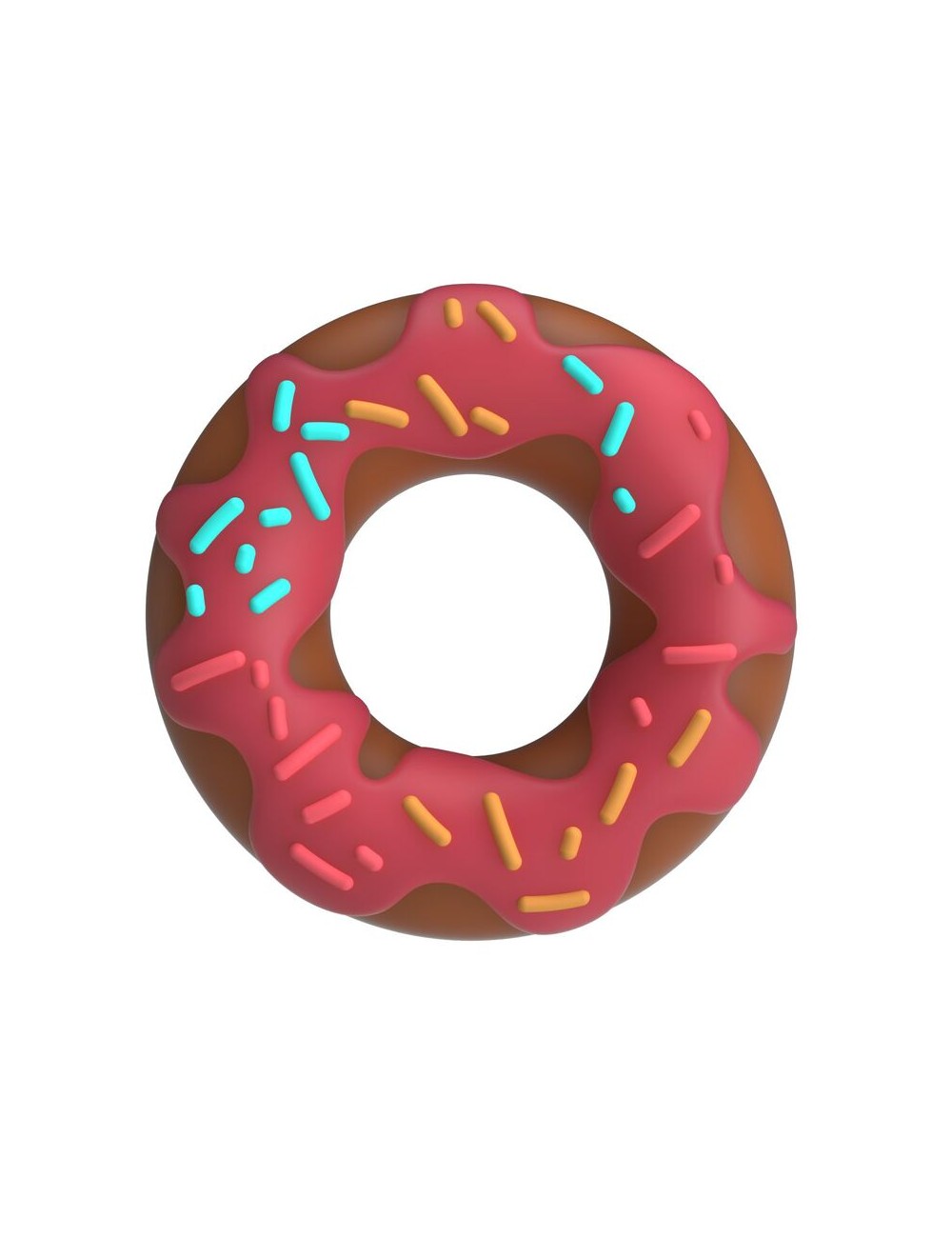 PRETTY LOVE - SUPER DONUT PENISRING PINK