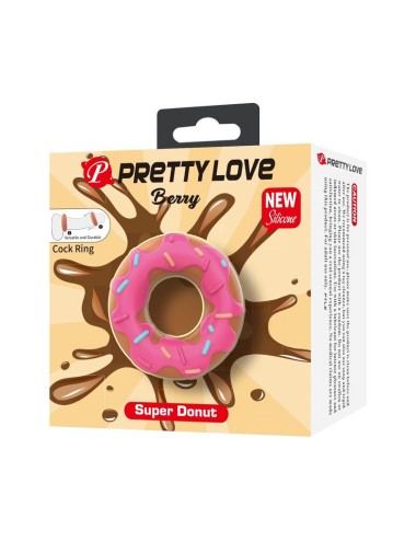 PRETTY LOVE - SUPER DONUT PENISRING PINK