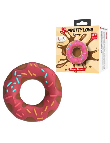 PRETTY LOVE - SUPER DONUT PENISRING PINK