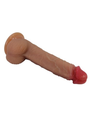 PRETTY LOVE - JOVITA REALISTISCHER SILIKONDILDO MIT SAUGNAPF 19 CM Ø 4,5 CM