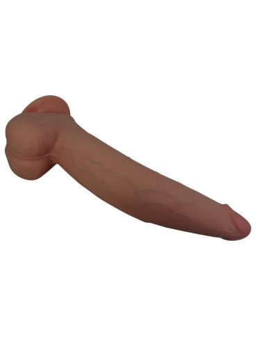 PRETTY LOVE - CUTHBERT REALISTISCHER FLEXIBLER DILDO 20 CM Ø 5 CM TPE BRAUN
