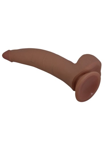 PRETTY LOVE - CUTHBERT REALISTISCHER FLEXIBLER DILDO 20 CM Ø 5 CM TPE BRAUN