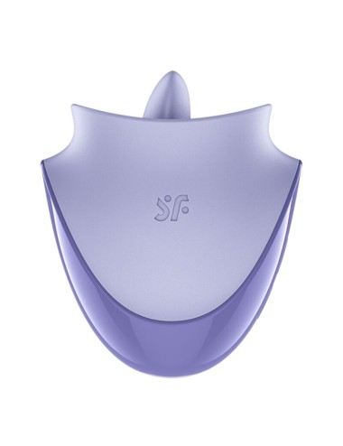 SATISFYER - TONGUE DANCER KLITORALSTIMULATOR MIT VIBRATION UND PULSATIONEN LILAC