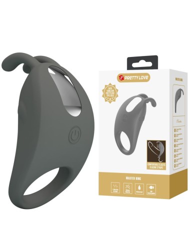 PRETTY LOVE - WIEDERAUFLADBARER VIBRATIONSRING MIT KANINCHENSTIMULATOR
